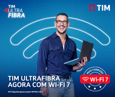 TIM Ultrafibra agora com Wi-Fi 7